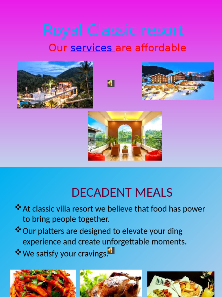 Affordable Luxury at Royal Classic Resort | PDF
