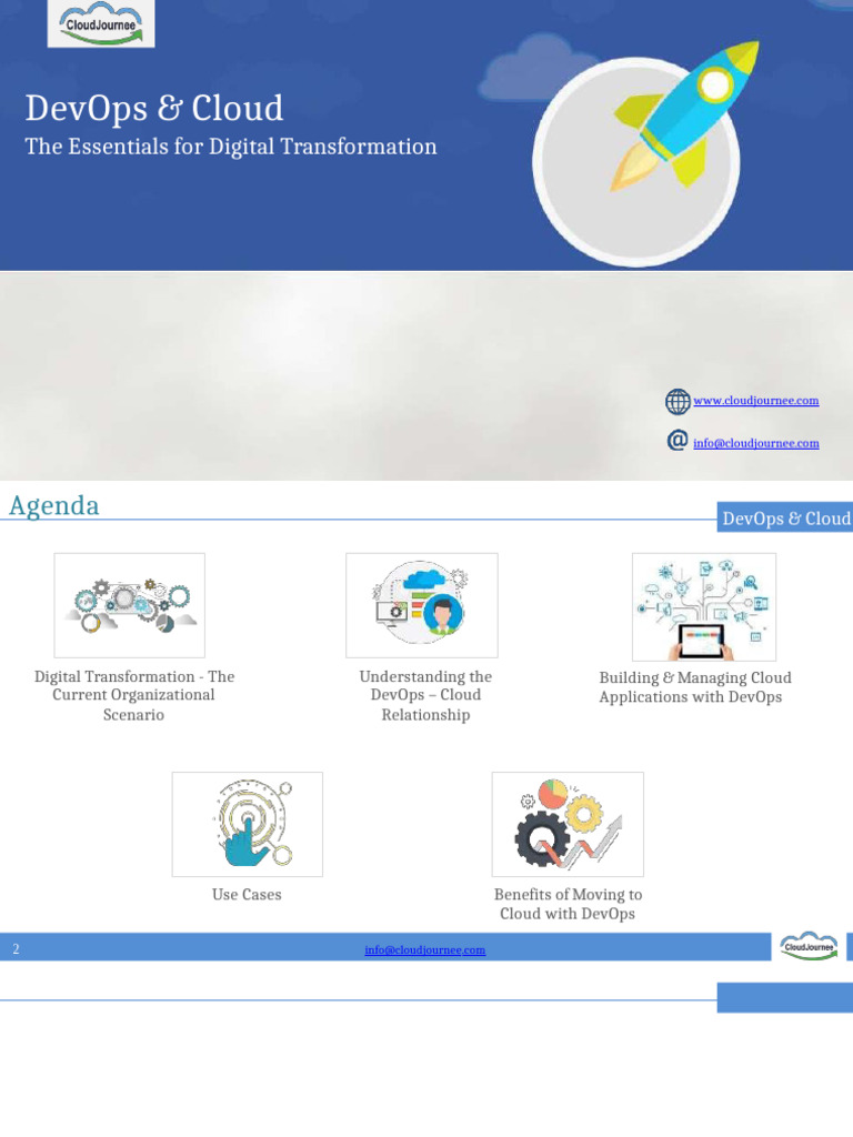 Achieving Digital Transformation with Cloud | PDF | Cloud Computing ...