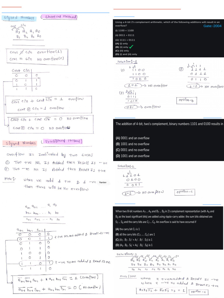 Overflow Notes | PDF