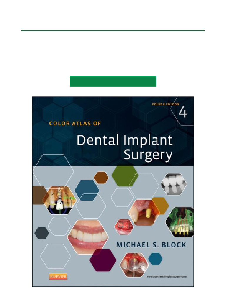 Top Rated Color Atlas of Dental Implant Surgery, 4th Edition DOCX PDF ...