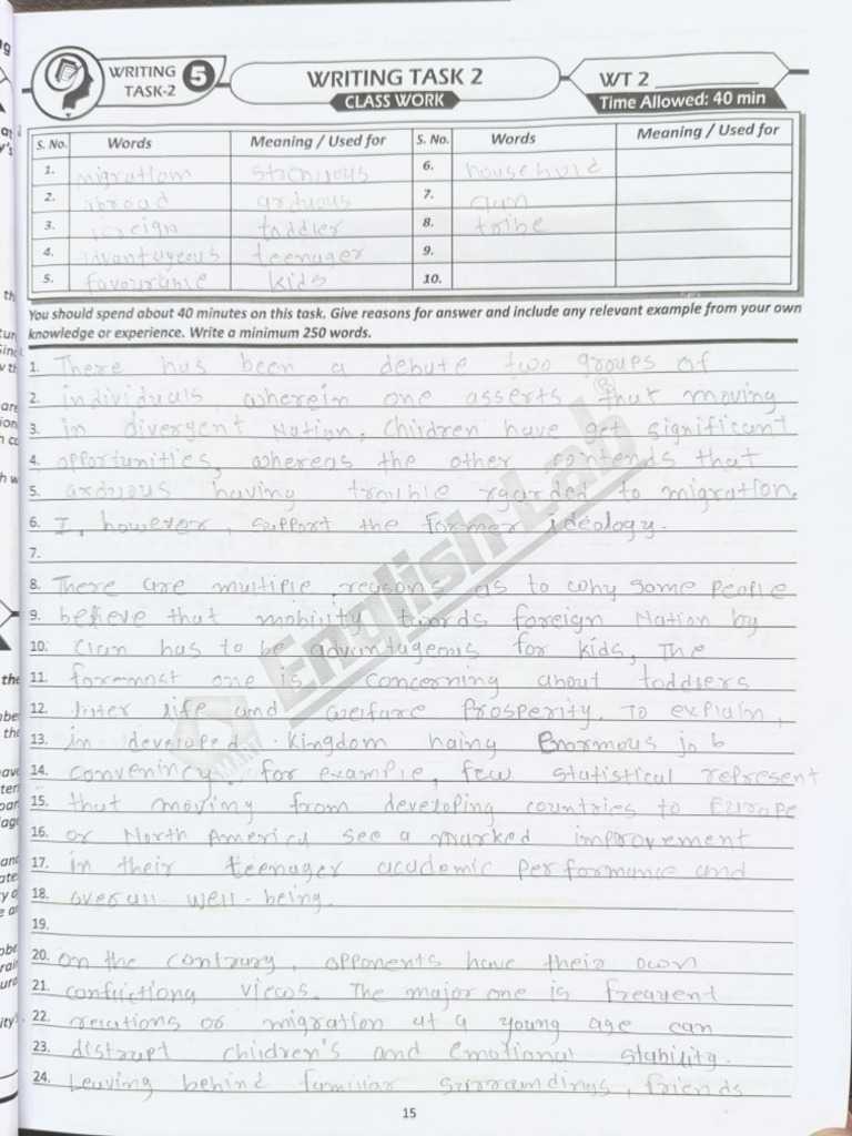 Day 2 Writing Task 2 | PDF