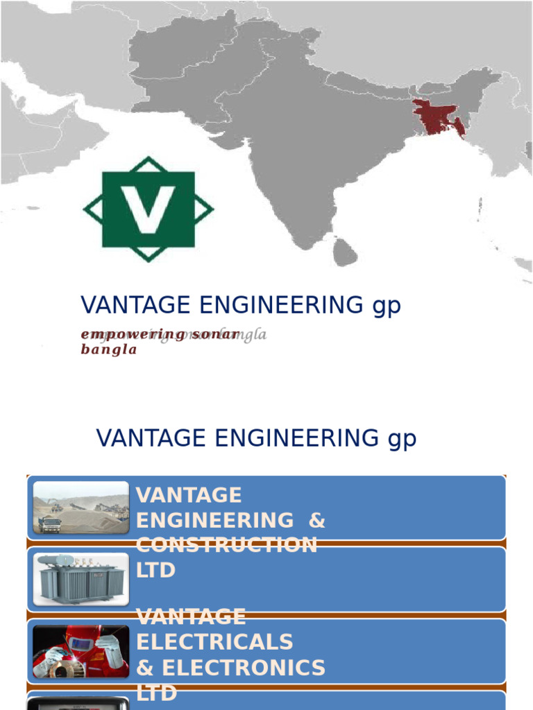 Vantage Engineering: Power & Construction Solutions | PDF | Electric ...