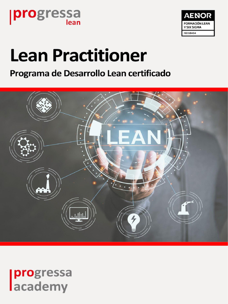 Catalogo Lean Practitioner 10 Valencia 2S25 | PDF | Educación ...