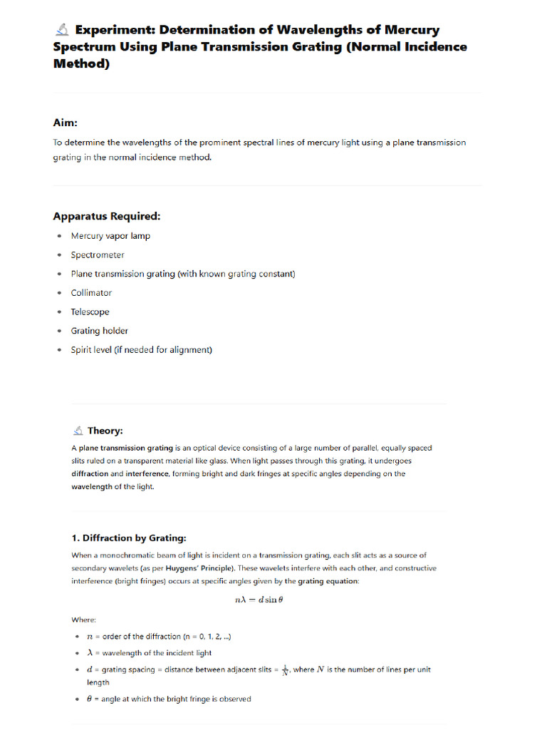 Experiment 5 | PDF