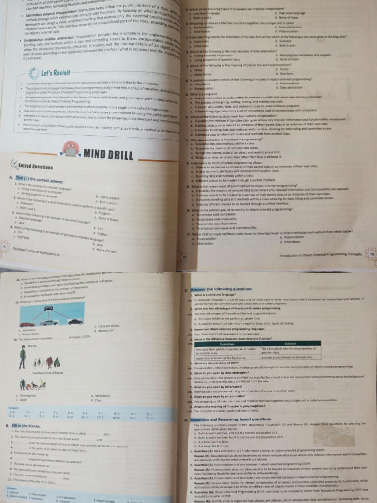 Computer Book Exercise | PDF