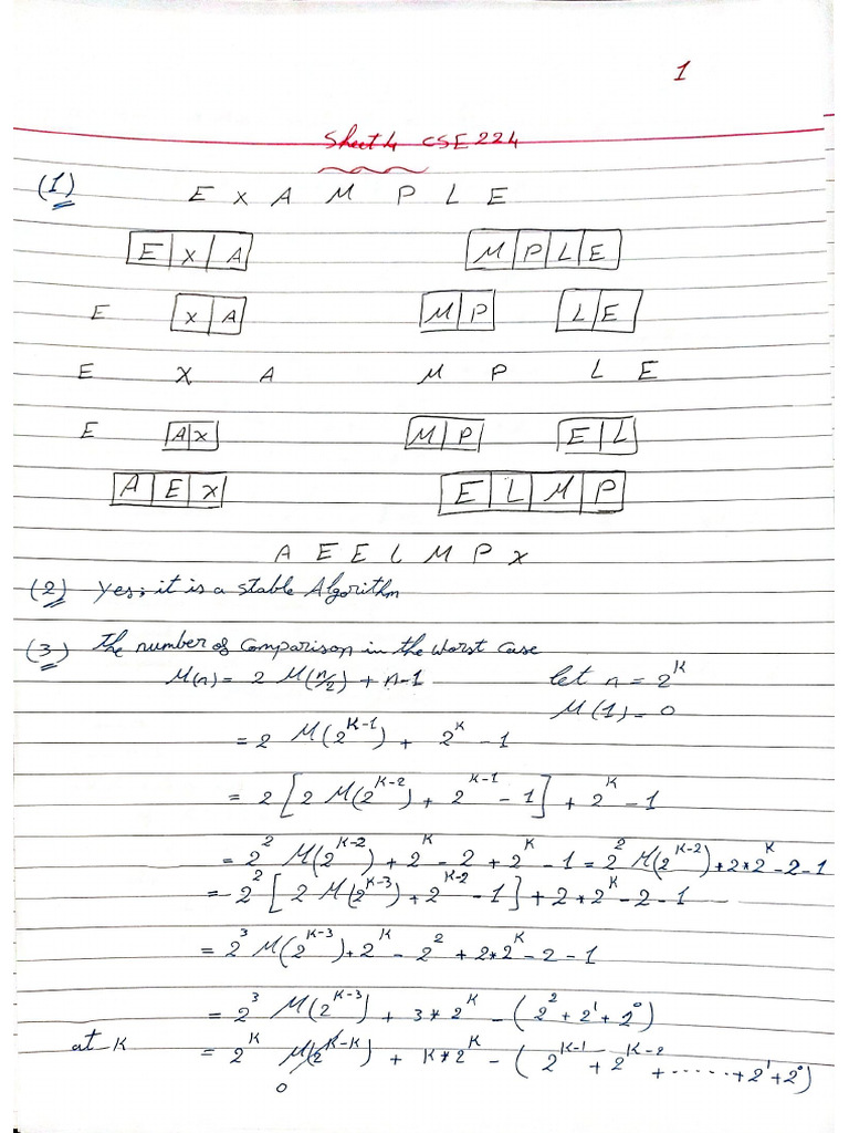 Sheets 4 5 Solutions | PDF