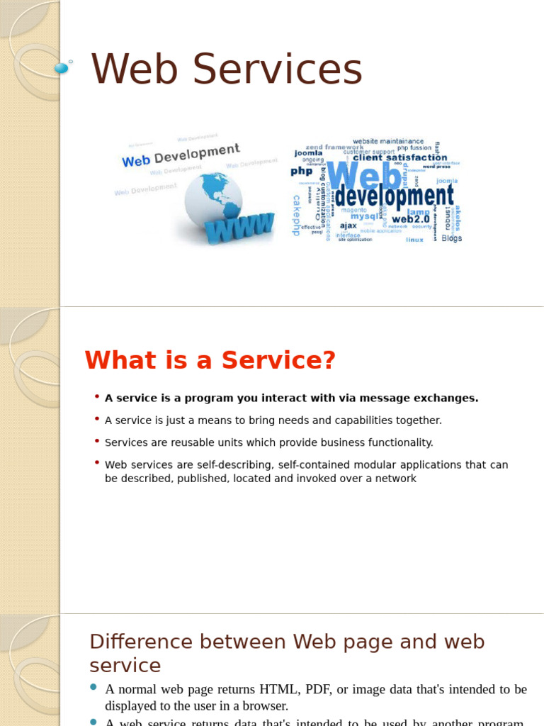 Web Services, Web 2.0 & Web OS | PDF | Web Service | Soap