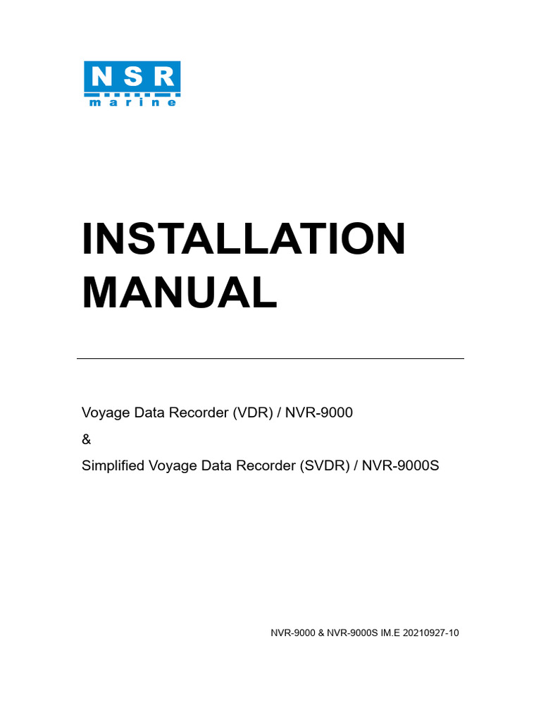 NVR-9000 Installation Manual （电子档） | PDF | Port (Computer Networking ...