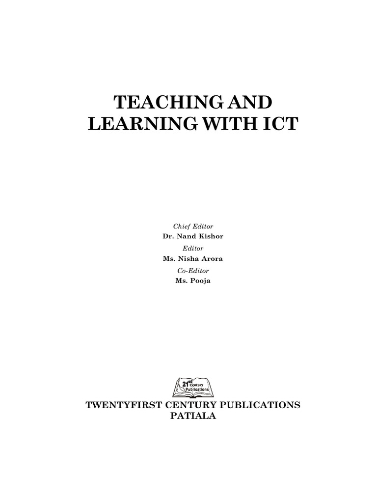 Enhancing Education with ICT Insights | PDF | Educational Technology ...