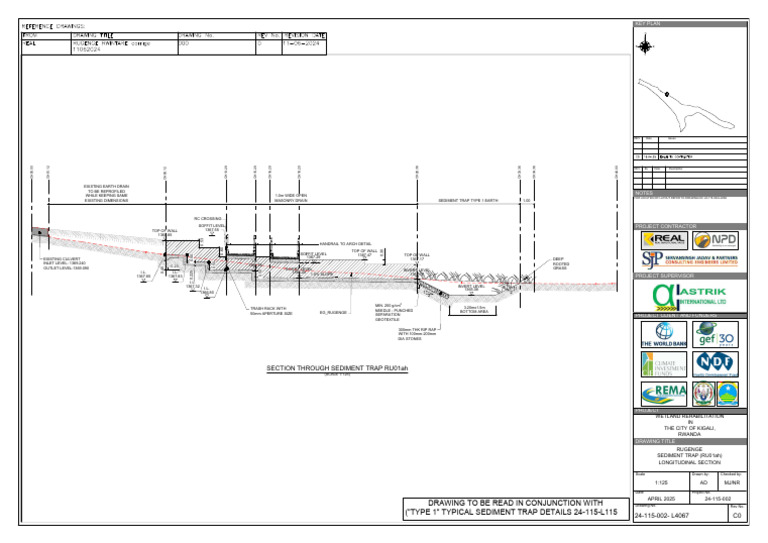 24-115-002-L4067 - C0 - SEDIMENT TRAP - SECTION - RU01ah | PDF | Civil ...
