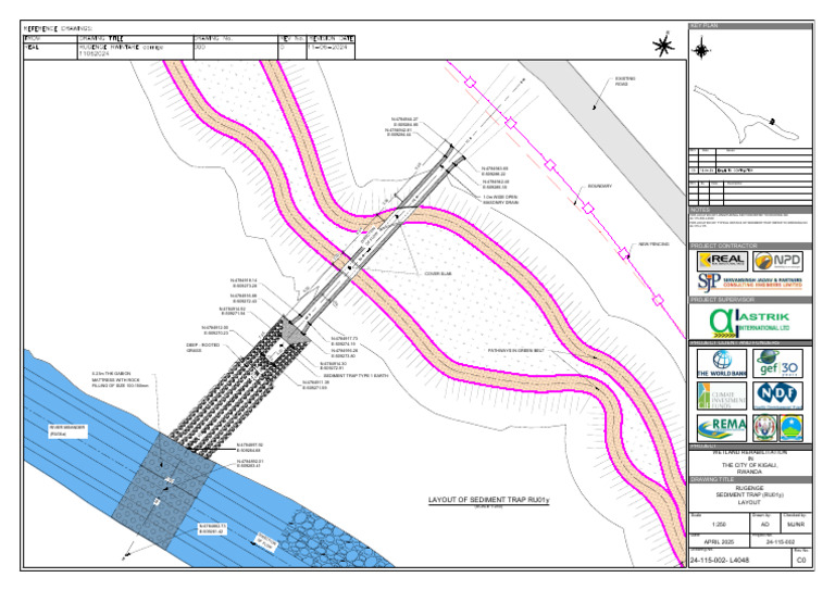 24-115-002-L4048 - C0 - SEDIMENT TRAP - LAYOUT - RU01y | PDF | Earth ...
