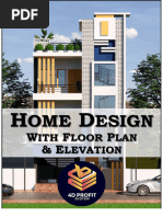 Duplex House Plan with Dimensions | PDF