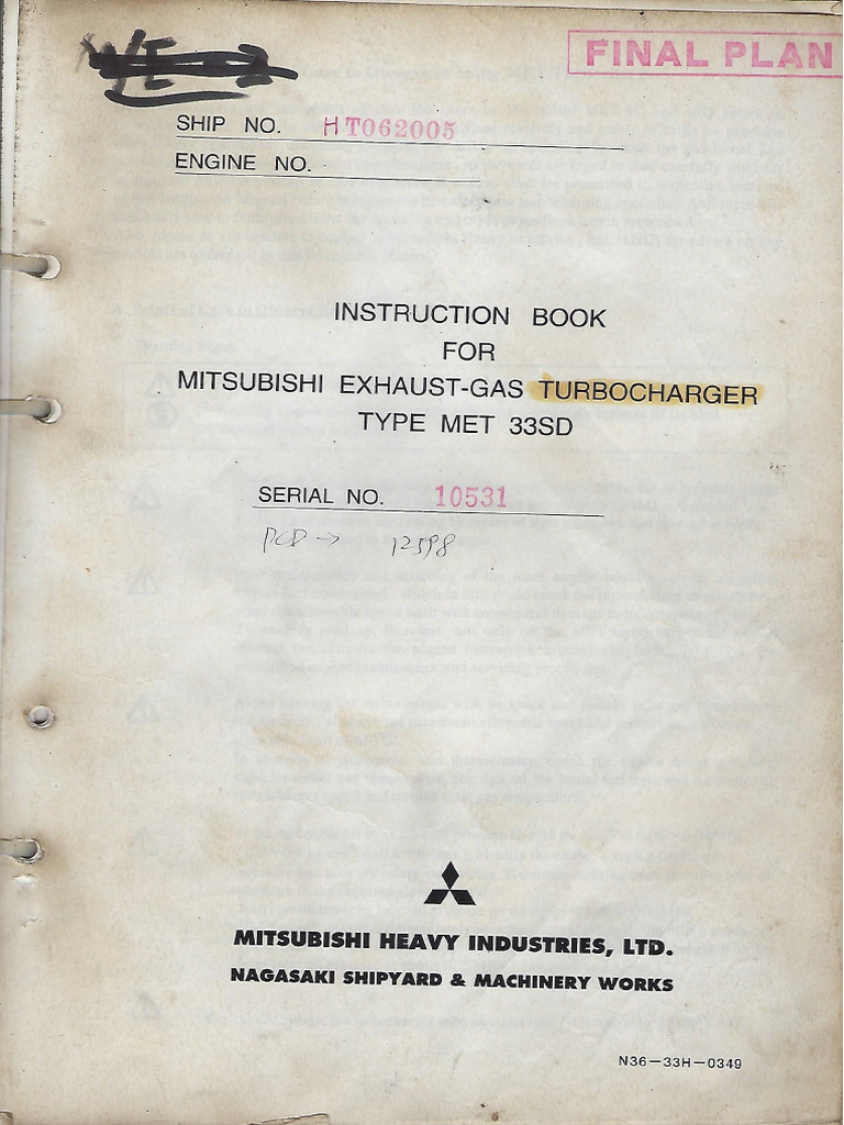 Met33sd Operation Manual Part - 1 | PDF