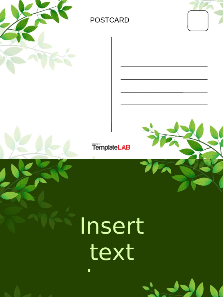 5x7 Postcard Template V2 PDF