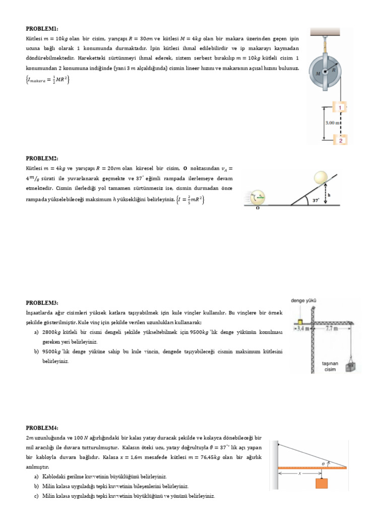 Ekstra Sorular 4 | PDF