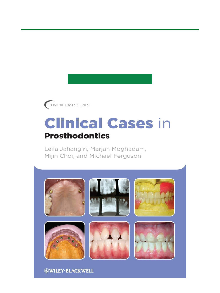 Popular Pick Clinical Cases in Prosthodontics - 1st Edition Authorized ...