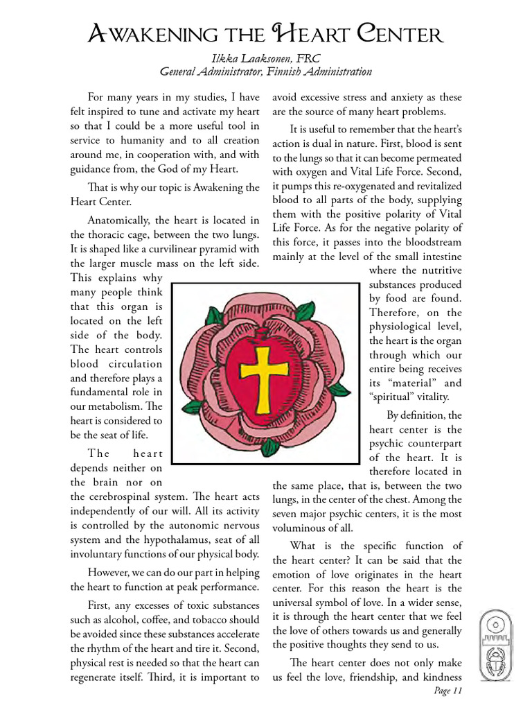 Awakening the Heart Center Guide | PDF | Heart | Circulatory System