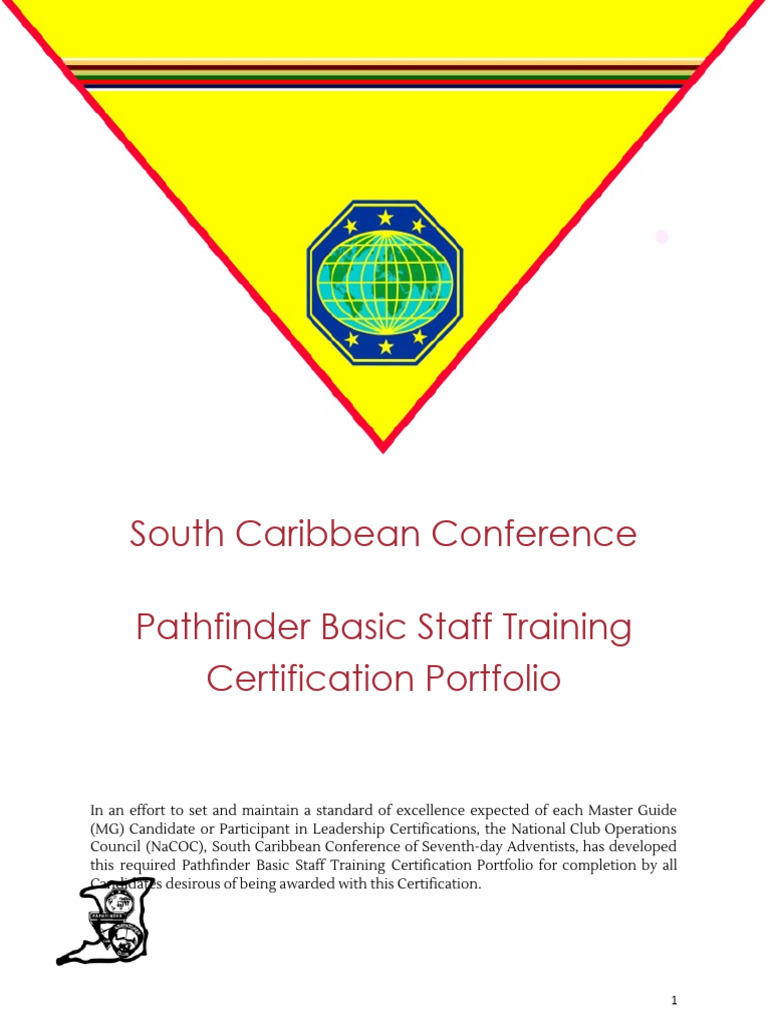 Pathfinder Basic Staff Training Guide | PDF | Seventh Day Adventist ...