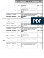 Draf 3 Jadual Waktu Spm 2012