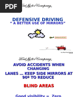 BGE Mirror Setting for Blindzone Elimination | PDF | Mirror | Field Of View