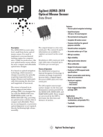 Mouse Sensor Comparison Guide | PDF | Technology & Engineering