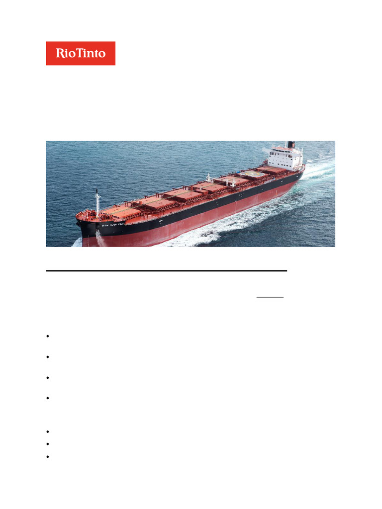 Rio Tinto Marine - Incident Reporting Format - Cape (Apr 2023) | PDF