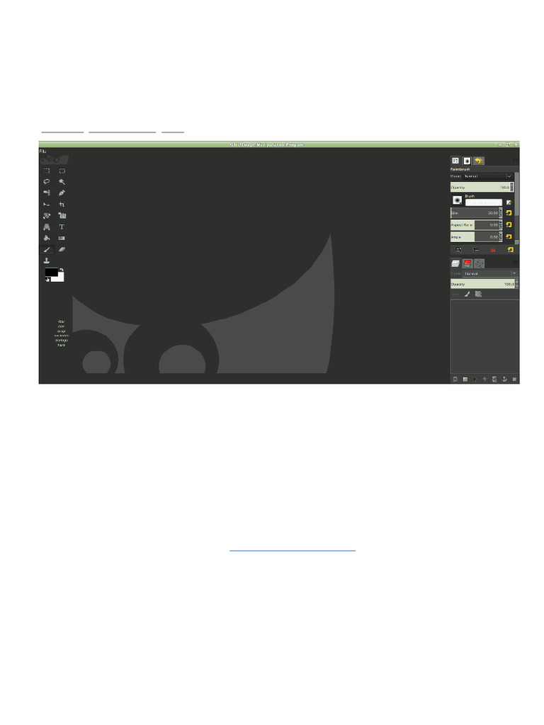 Como Convertir Gimp en Photoshop | PDF | Ventana (informática) | Adobe ...