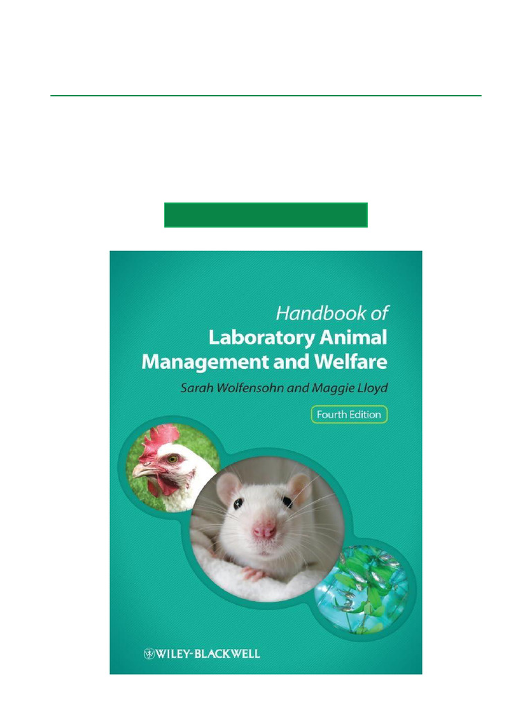 View Handbook of Laboratory Animal Management and Welfare - 4th Edition ...