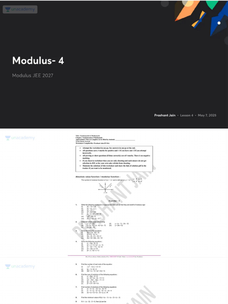 Modulus 4 No Anno | PDF