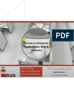 Enterprise Applications, Web & Analytics Trends 2012