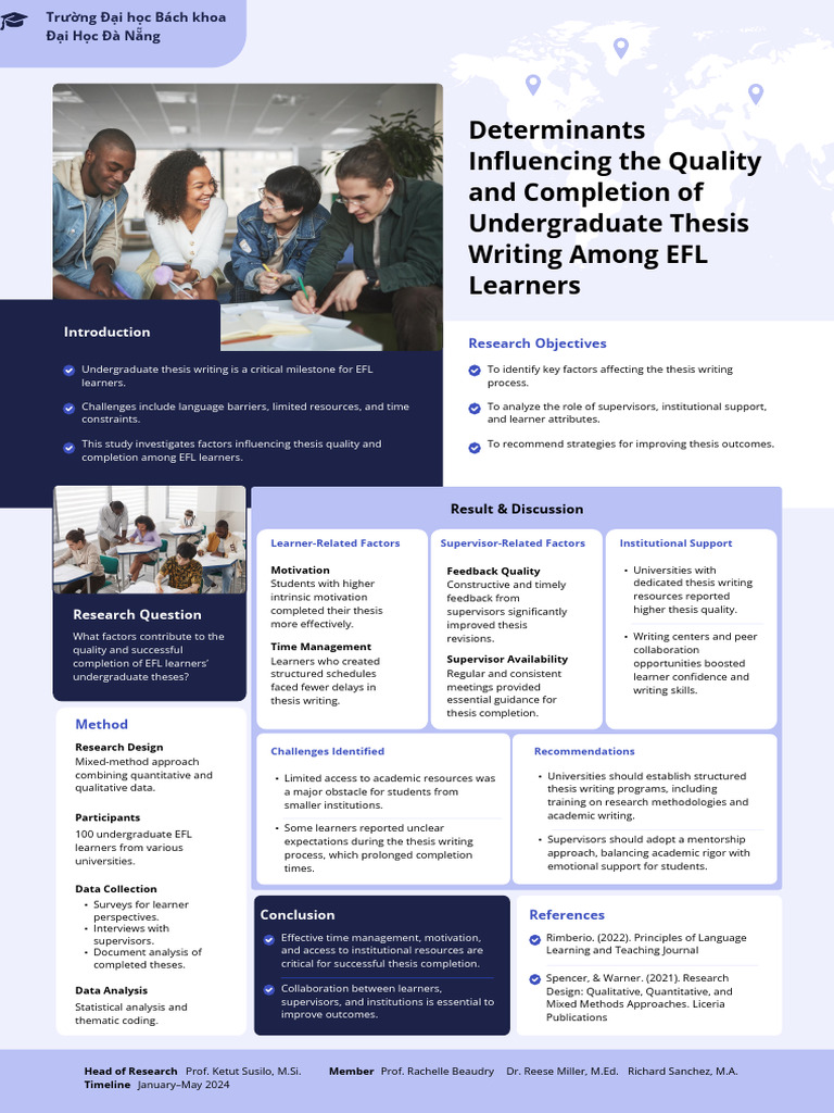 Factors Affecting EFL Thesis Quality | PDF | Thesis | Qualitative Research