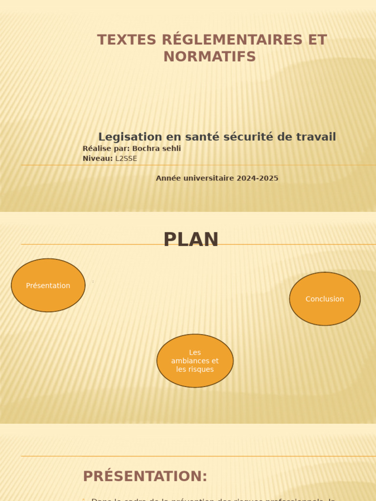 Textes réglementaires en santé au travail | PDF | Substances chimiques ...