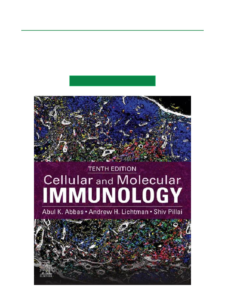 Cellular and Molecular Immunology PDF Download | PDF