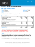 New Water Supply Connection Application Form | PDF | Plumbing | Value ...
