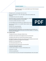 Guidelines for Scanning and Upload of Photograph