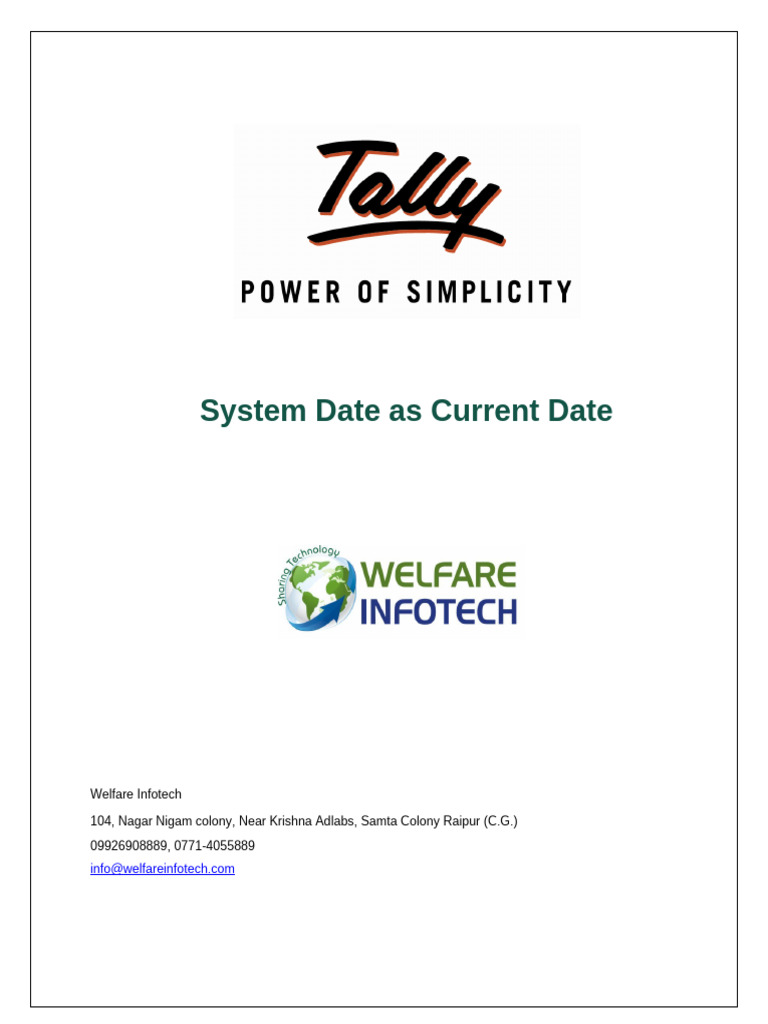 User Manual With FAQs - System Date as Current Date | PDF | Ibm Pc ...