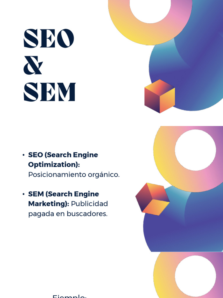 Estrategias SEO y SEM para Negocios | PDF | Marketing de motores de ...