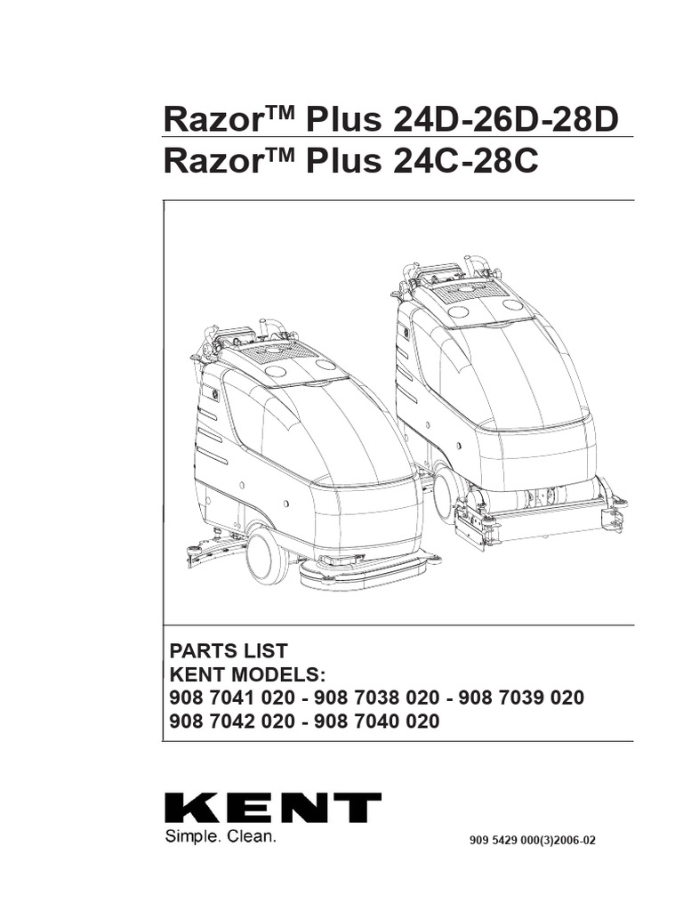 Razor Plus 24C, 28C | PDF | Manufactured Goods