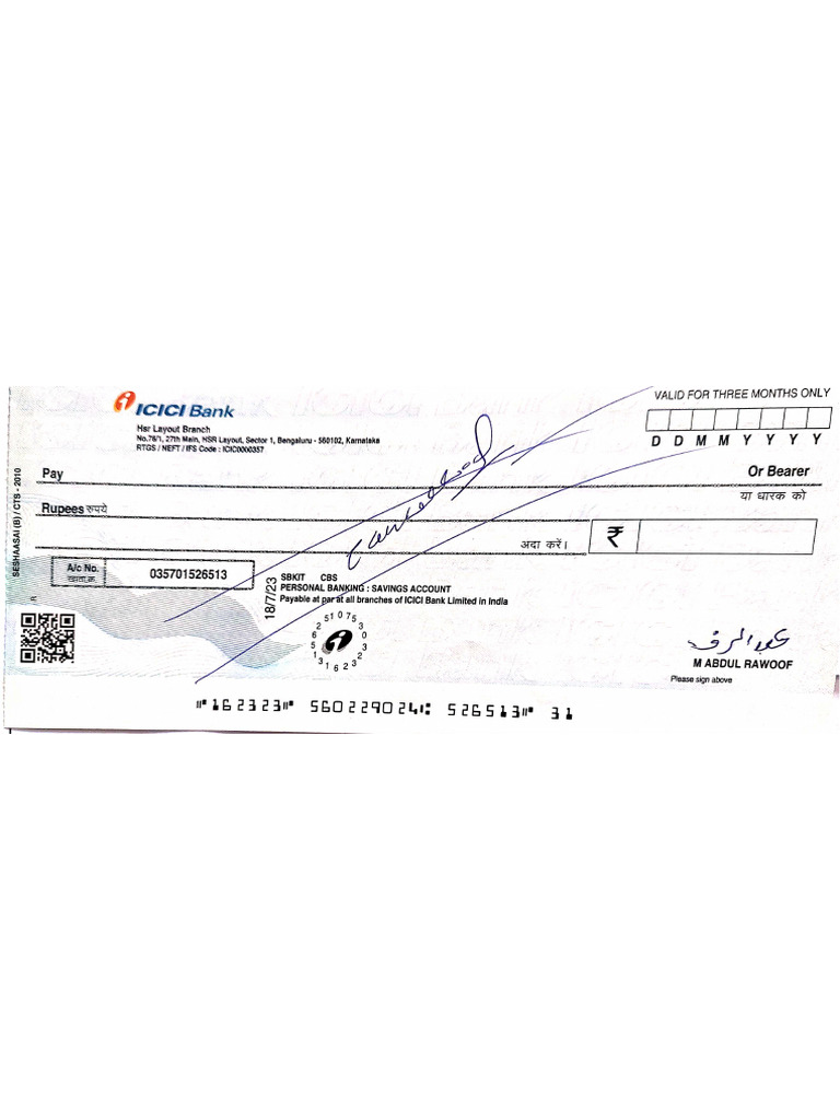 Cheque Pdf