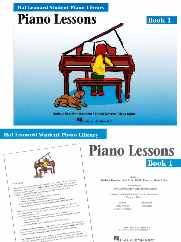Piano Solos - Lessons 1 - HAL Leonard Student Piano Library | PDF