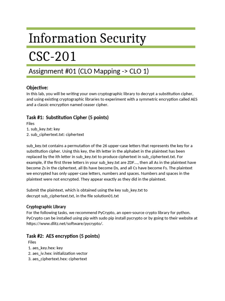 IS Assignment #1 | PDF | Security Technology | Applied Mathematics