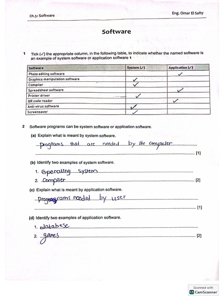 Software HW | PDF