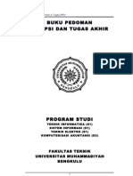 Download Buku Pedoman Skripsi Dan Tugas Akhir 2011-2012 by Garry Rusmadi Gery SN86063571 doc pdf