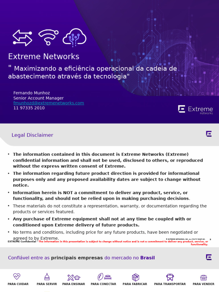 Maximizando Eficiência com Extreme Networks | PDF | Computer Science ...