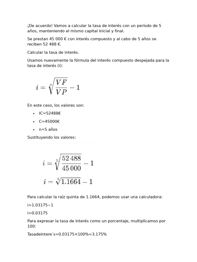 Interes Simple | PDF