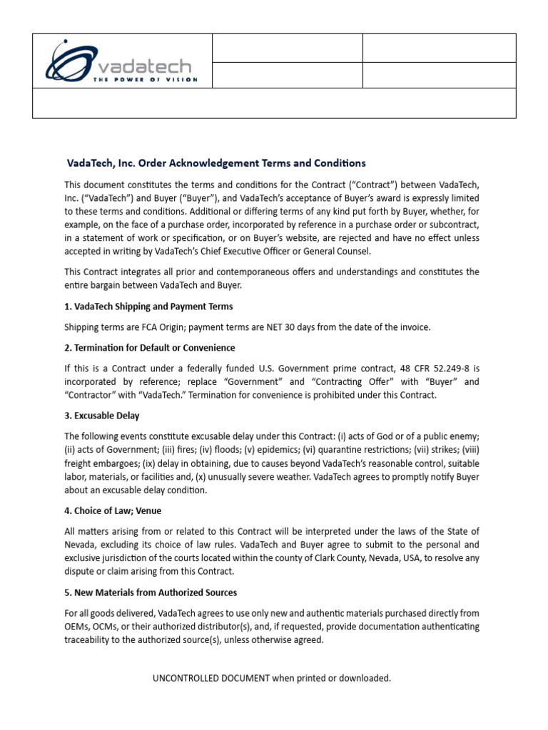 PDF F420-01-01 Terms For Customers | PDF | Indemnity | License