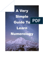 A Very Simple Guide To Numerology