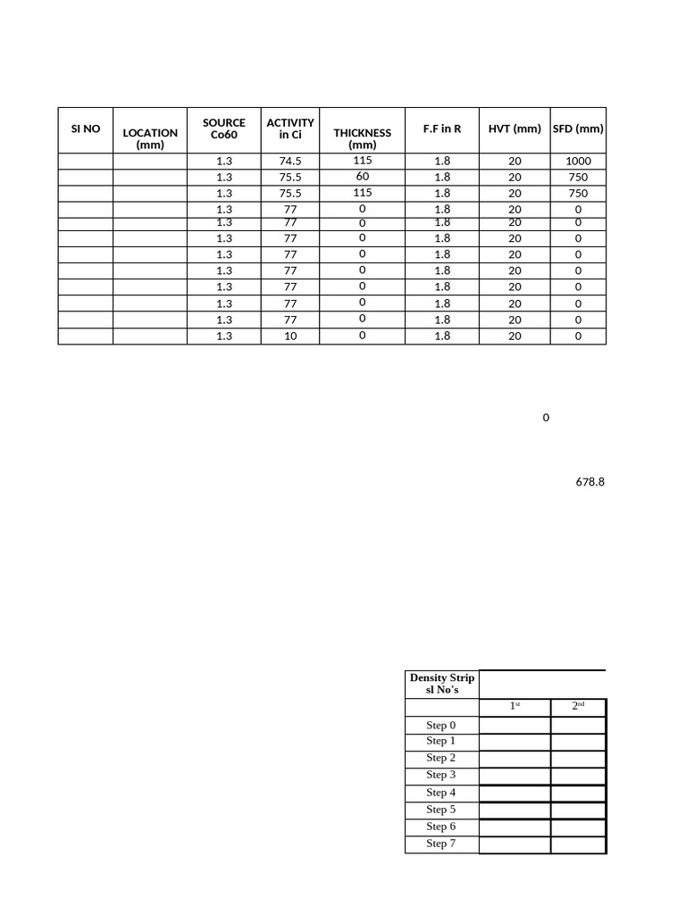 Expose Time Calculator | PDF