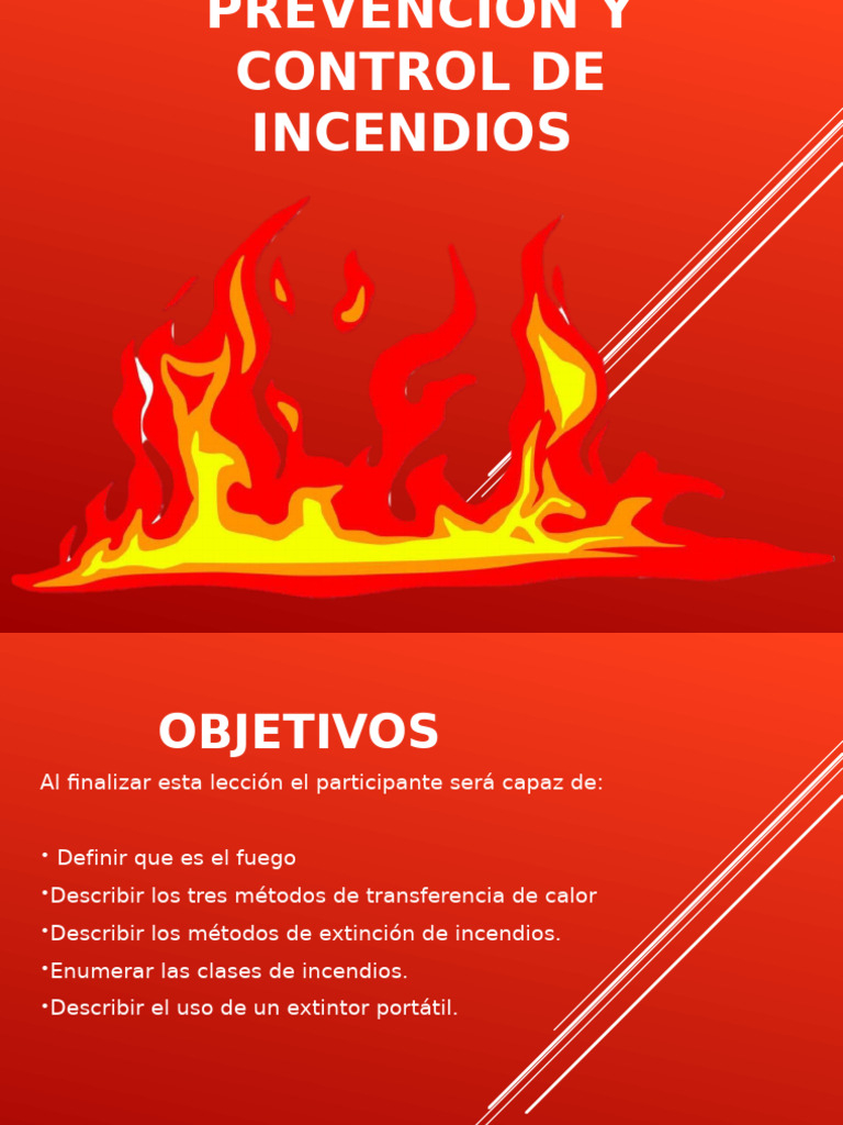 Prevencion y Control de Incendios 2 | PDF | Combustión | Calor