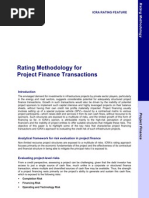 Rating Methodology For Project Finance Transactions